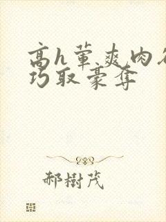 高h荤爽肉欲文巧取豪夺