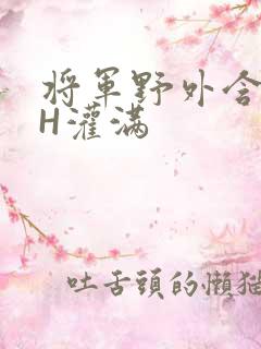 将军野外含公主H灌满