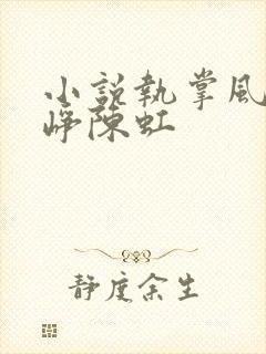 小说执掌风云萧峥陈虹