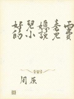 好儿媳秦雨老公的小说免费阅读