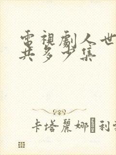 电视剧人世间一共多少集