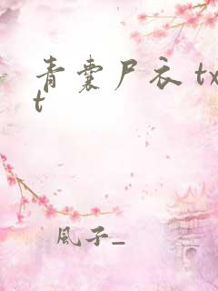 青囊尸衣 txt