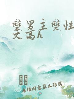 双男主双性生子文高h