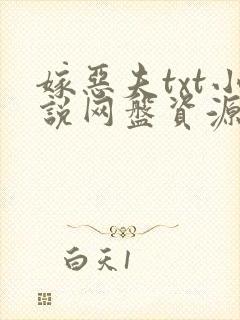 嫁恶夫txt小说网盘资源