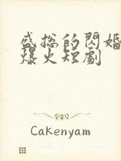 盛总的闪婚娇妻爆火短剧