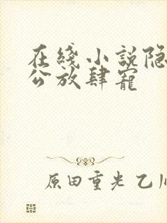 在线小说隐婚老公放肆宠