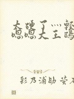 太硬了灬轻点灬嗯嗯大王鸥