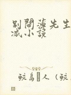 别闹薄先生无删减小说