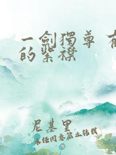 一剑独尊 有声的紫襟