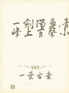 一剑独尊,青鸾峰上有声小说