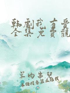 韩剧我有爱人了全集免费观看