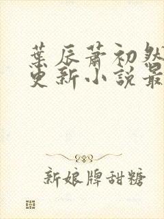 叶辰萧初然最快更新小说最新章节