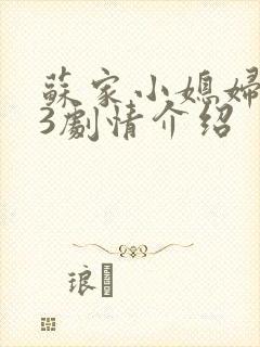 苏家小媳妇1V3剧情介绍