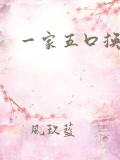 一家五口换着日