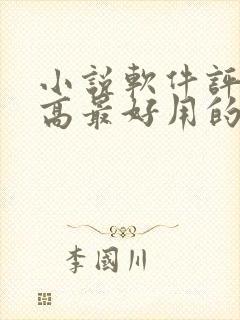 小说软件评分最高最好用的是哪个