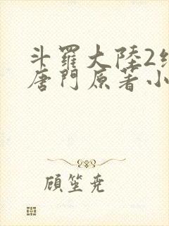 斗罗大陆2绝世唐门原著小说免费阅读