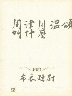 周津川温颂短剧叫什么