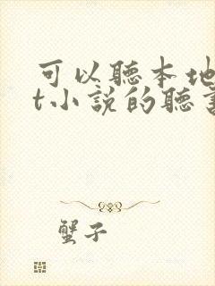 可以听本地txt小说的听书软件