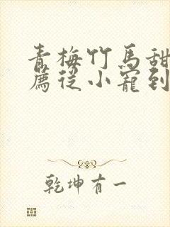 青梅竹马甜文推荐从小宠到大