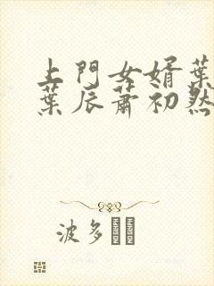 上门女婿叶辰 叶辰萧初然531