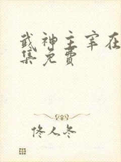 武神主宰在线全集免费