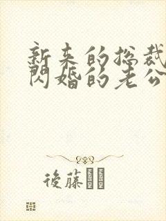 新来的总裁竟是闪婚的老公短剧