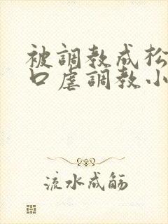 被调教成松货重口虐调教小说推荐