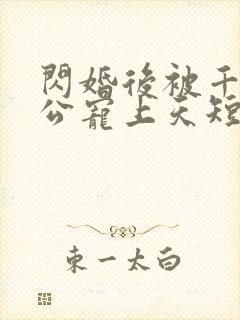 闪婚后被千亿老公宠上天短剧女主是谁