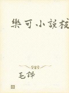 乐可小说校对版