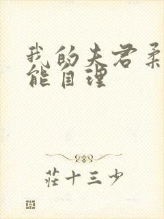 我的夫君柔弱不能自理