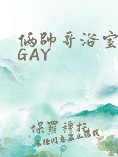 俩帅哥浴室互攻GAY