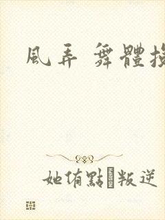 风弄 舞体投递