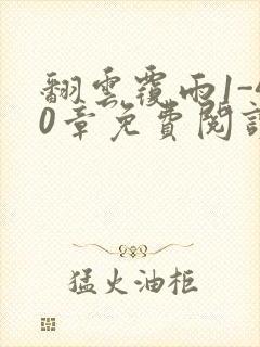 翻云覆雨1-40章免费阅读