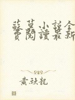 苏莫小说全文免费阅读最新章节