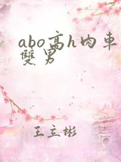 abo高h肉车双男