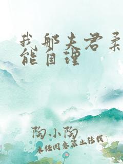 我那夫君柔弱不能自理