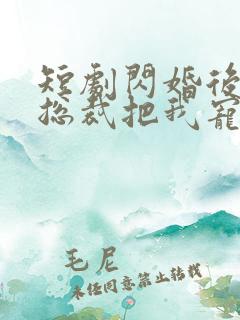 短剧闪婚后亿万总裁把我宠上天