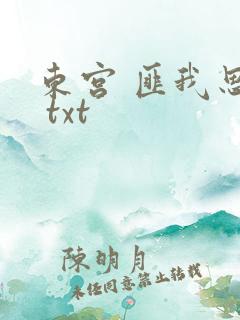东宫 匪我思存 txt