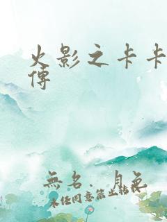 火影之卡卡西别传