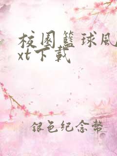 校园篮球风云txt下载