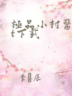 极品小村医txt下载