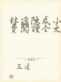 林瑶陈成小说免费阅读全文无弹窗