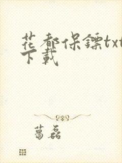 花都保镖txt下载