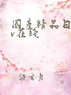 国产精品日韩av在线