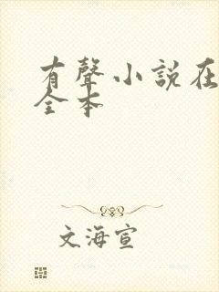 有声小说在线听全本