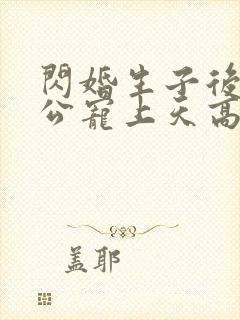 闪婚生子后被老公宠上天高清