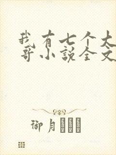 我有七个大佬哥哥小说全文免费