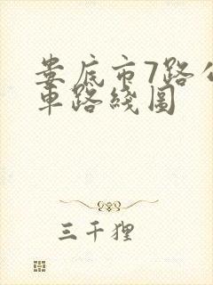 娄底市7路公交车路线图