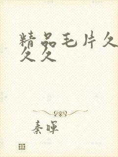 精品毛片久久久久久