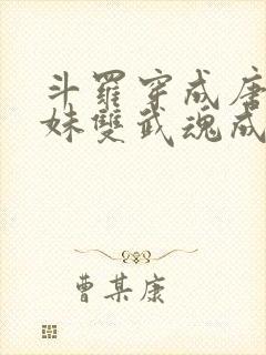 斗罗穿成唐三亲妹双武魂成神